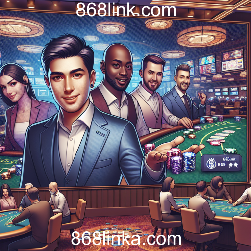 Descubra o Cassino ao Vivo no 868link.com